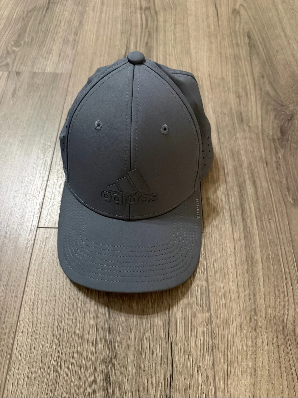 adidas Charcoal Gray Performance Baseball Hat